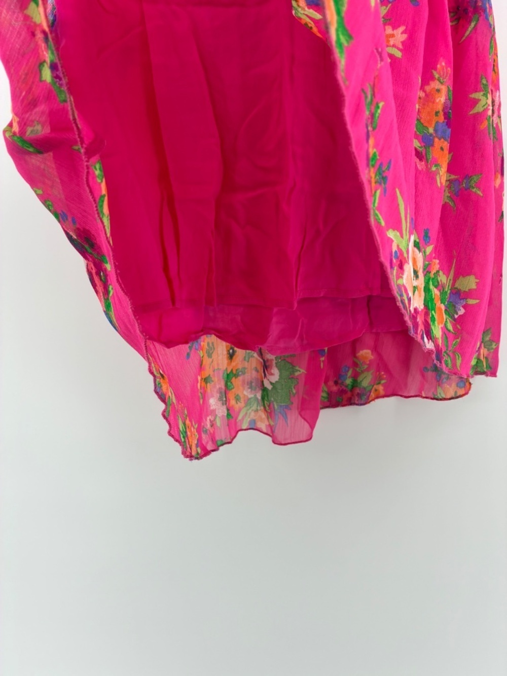 Aeropostale Pink Floral Skater Skirt - Picture 3 of 8